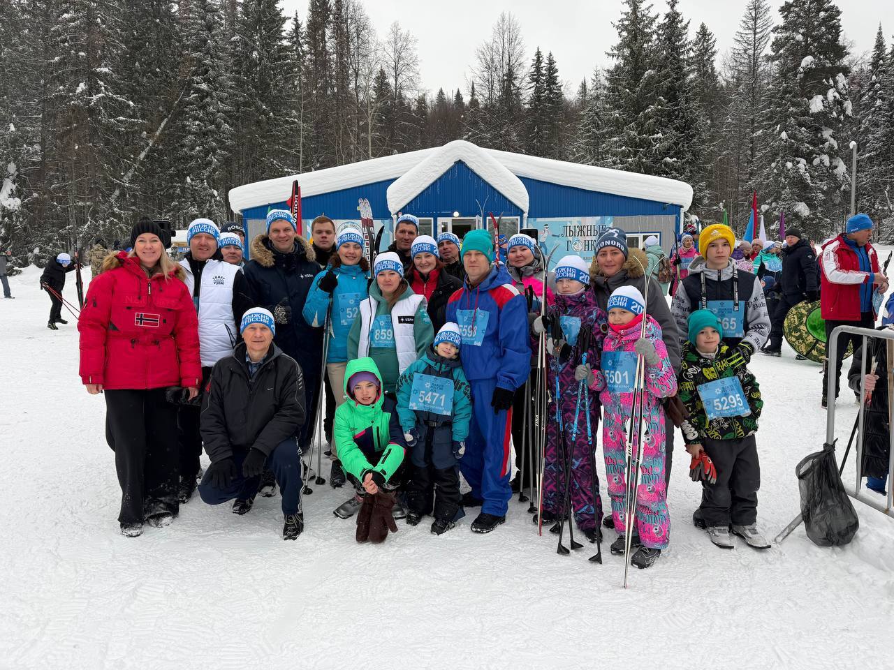 Команда УЗПМ завоевала золото на «Лыжне России» в Краснокамске