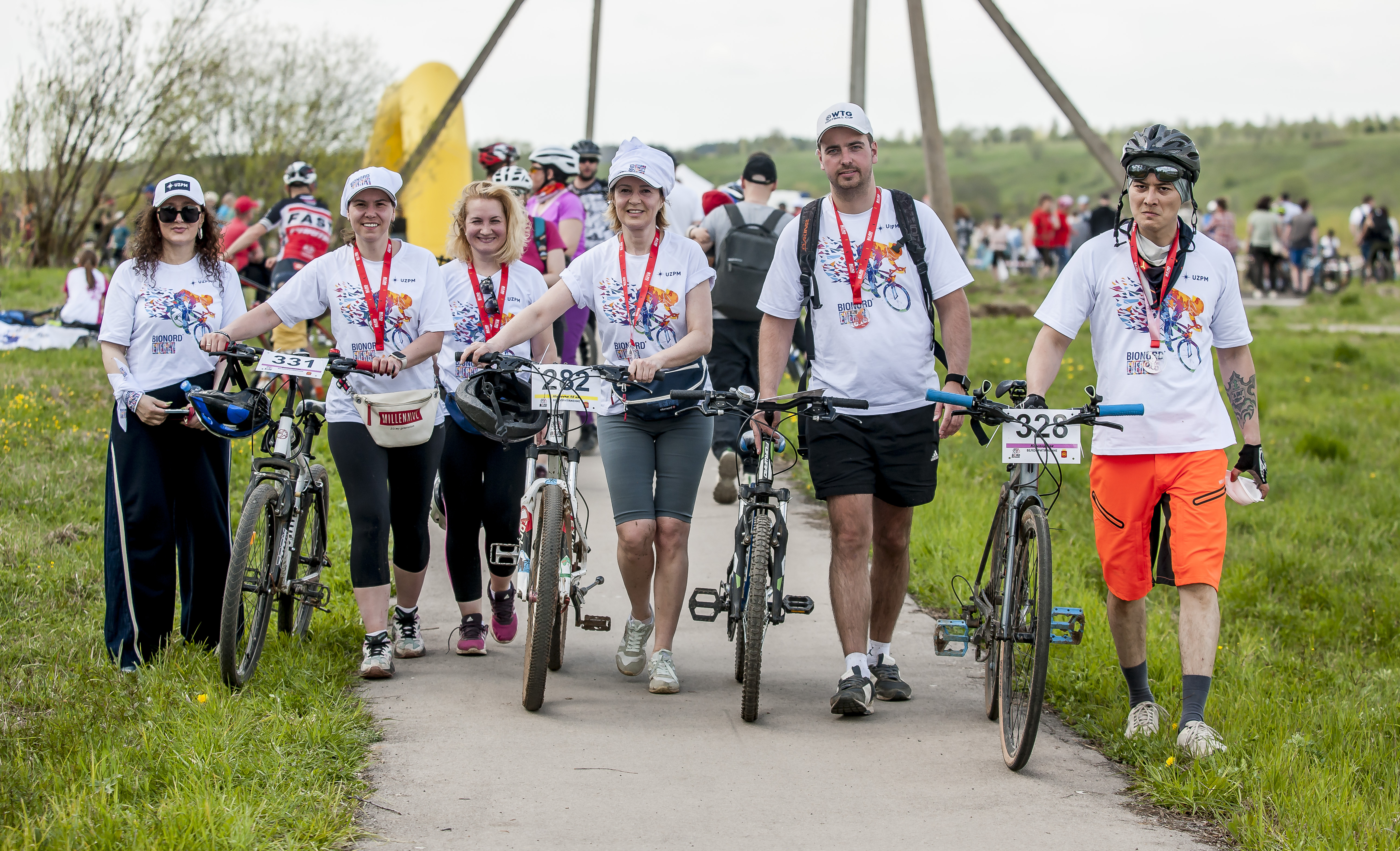 УЗПМ традиционно поддержал открытый семейный фестиваль «Велопритяжение»